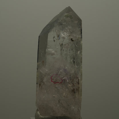 Enhydro Lemurian Phantom Amethyst mit Prehnit, Epidot, 1x Blase Streep Mine, Namibia 68*26*22mm #14516