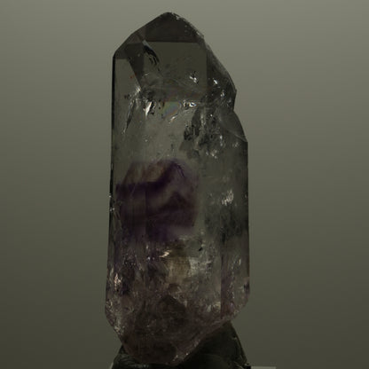 Phantom Amethyst mit Analcim, Prehnit, Hämatit Streep Mine, Goboboseb, Namibia 67*25*20mm #14517