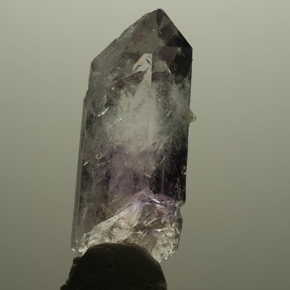 Phantom Amethyst mit Analcim, Prehnit, Hämatit Streep Mine, Goboboseb, Namibia 67*25*20mm #14517