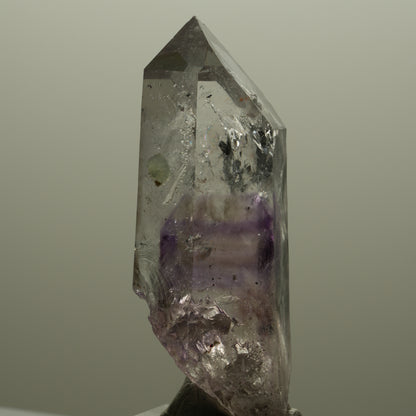 Phantom Amethyst mit Analcim, Prehnit, Hämatit Streep Mine, Goboboseb, Namibia 67*25*20mm #14517