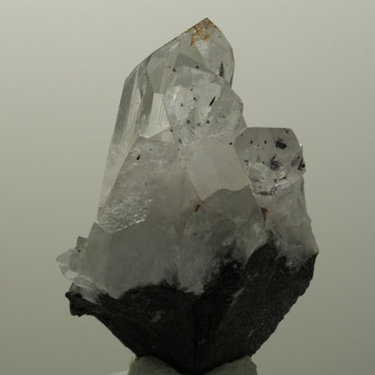 Harlekin Lemurian Phantom Amethyst mit Epidot Streep Mine, Namibia 56*46*31mm #14519