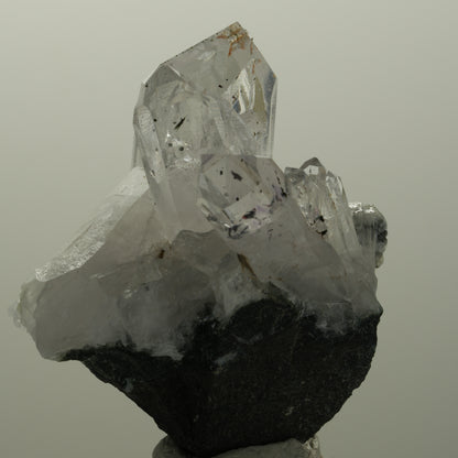 Harlekin Lemurian Phantom Amethyst mit Epidot Streep Mine, Namibia 56*46*31mm #14519