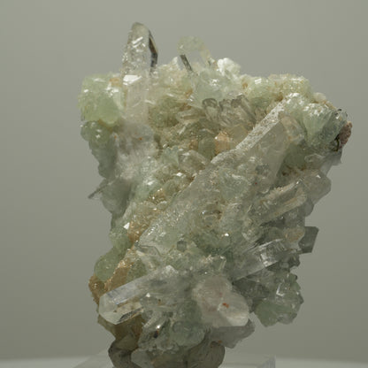 Starburst Quarz, Prehnit, Epidot auf Matrix Streep Mine, Namibia 68*51*28mm #14520