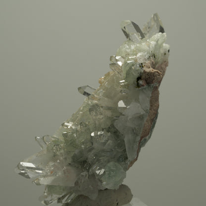 Starburst Quarz, Prehnit, Epidot auf Matrix Streep Mine, Namibia 68*51*28mm #14520