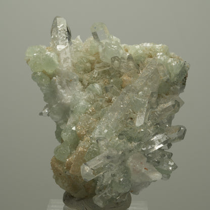 Starburst Quarz, Prehnit, Epidot auf Matrix Streep Mine, Namibia 68*51*28mm #14520