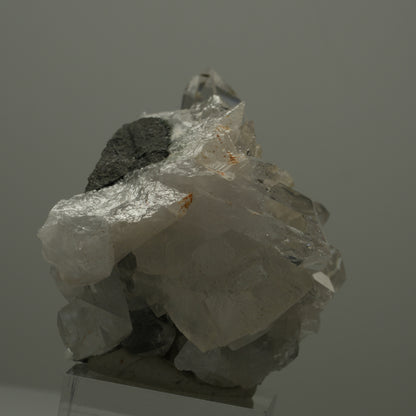 Harlekin Quarz, Calcit, Epidot auf Matrix Streep Mine, Goboboseb, Namibia 60*39*37mm #14521