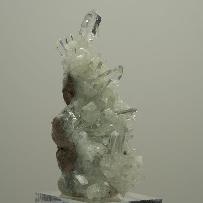 Starburst Quarz, Prehnit, Analcim auf Matrix Streep Mine, Namibia 62*28*27mm #14523