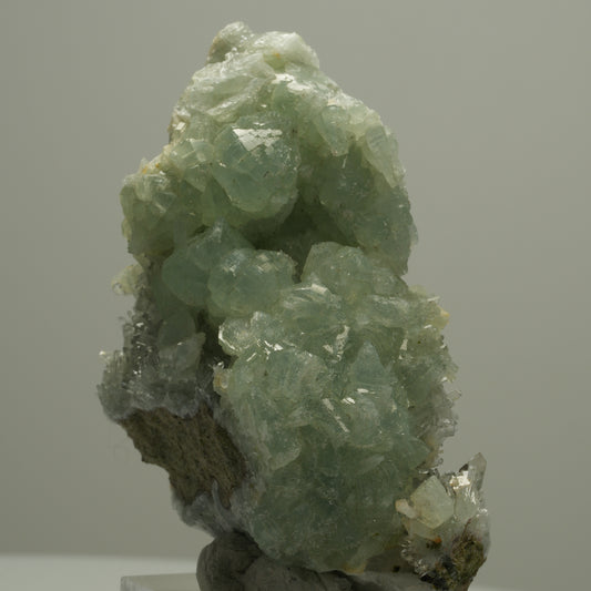 Starburst Quarz, Prehnit, Epidot auf Matrix Streep Mine, Namibia 69*40*28mm #14524