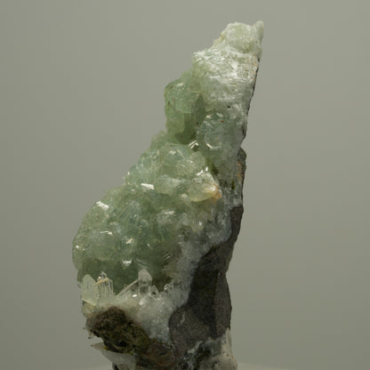 Starburst Quarz, Prehnit, Epidot auf Matrix Streep Mine, Namibia 69*40*28mm #14524