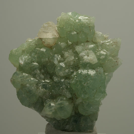 Seltene Prehnit, Calcit, Epidot Stufe Streep Mine, Goboboseb, Namibia 56*51*13mm #14525