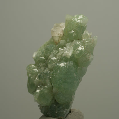 Seltene Prehnit, Calcit, Epidot Stufe Streep Mine, Goboboseb, Namibia 56*51*13mm #14525