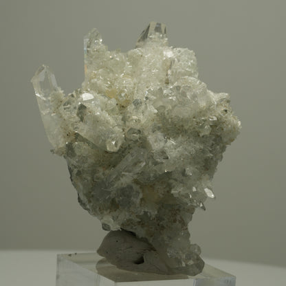 Starburst Quarz, Analcim, Prehnit, Epidot auf Matrix Streep Mine, Namibia 63*45*40mm #14527