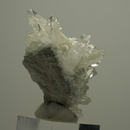 Starburst Quarz, Analcim, Prehnit, Epidot auf Matrix Streep Mine, Namibia 63*45*40mm #14527