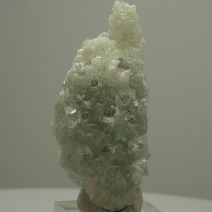 Klare Quarz, Prehnit, Calcit, Epidot auf Matrix Streep Mine, Namibia 65*30*19mm #14530