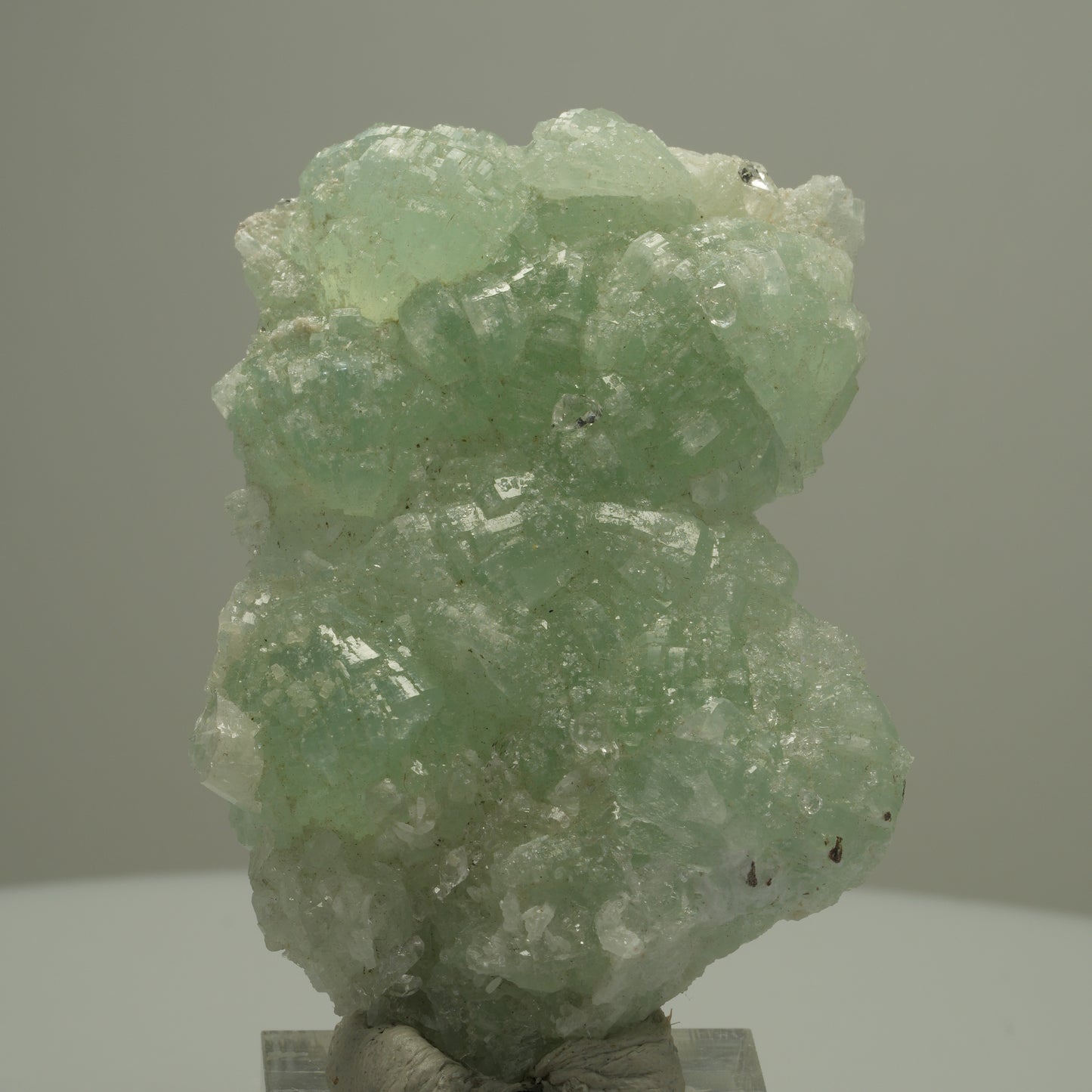 Seltene Prehnit, Calcit, Epidot Stufe Streep Mine, Goboboseb, Namibia 60*39*13mm #14531