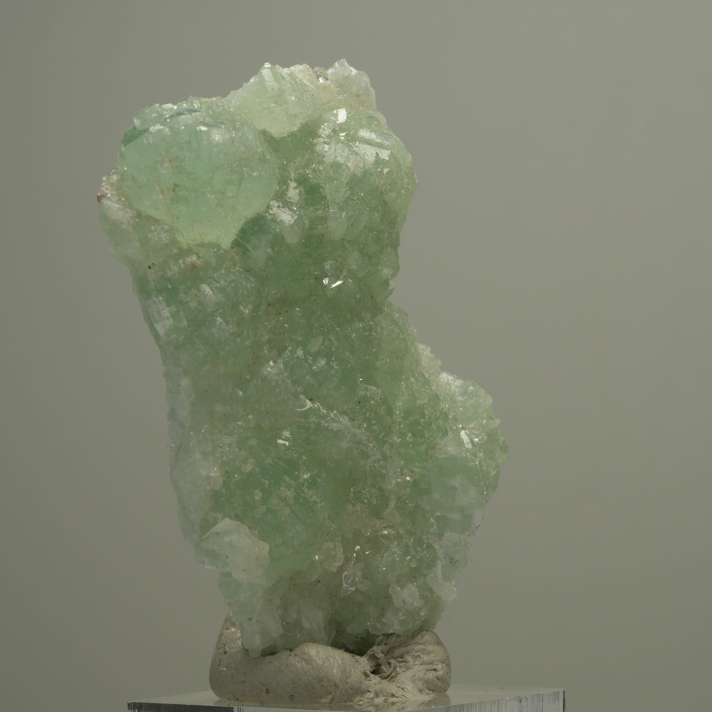 Seltene Prehnit, Calcit, Epidot Stufe Streep Mine, Goboboseb, Namibia 60*39*13mm #14531