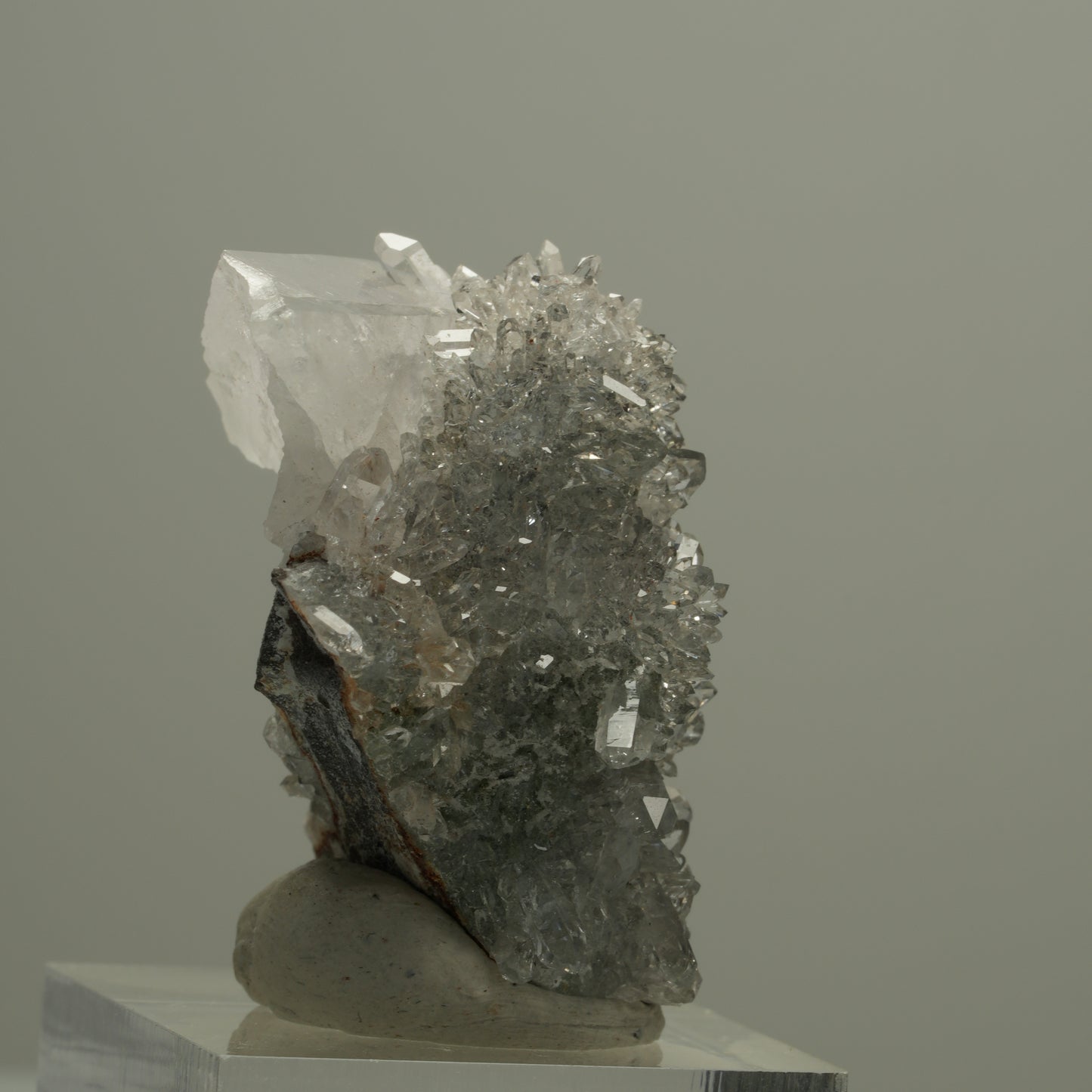 Starburst Quarz auf Matrix Stufe Streep Mine, Goboboseb, Namibia 34*33*28mm #14539