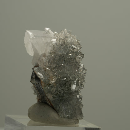 Starburst Quarz auf Matrix Stufe Streep Mine, Goboboseb, Namibia 34*33*28mm #14539