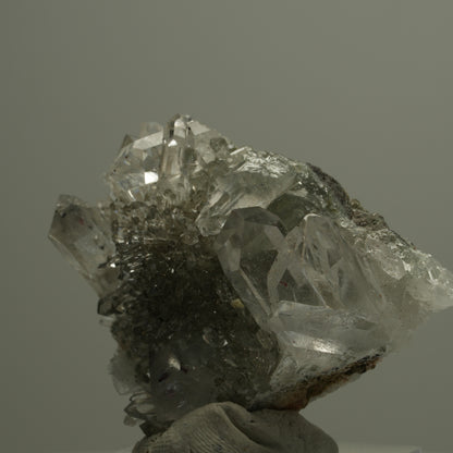 Harlekin Starburst Quarz, Amethyst, Prehnit, Epidot, Matrix Streep Mine Namibia 39*37*20mm #14543