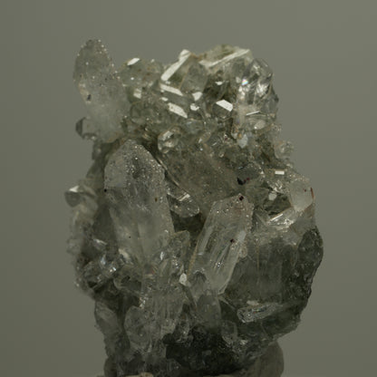 Starburst Quarz, Hämatit, Analcim, Epidot auf Matrix Streep Mine Namibia 45*32*25mm #14545