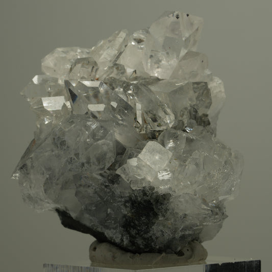 Starburst Quarz, Hämatit, Analcim, Calcit, Epidot, Matrix Streep Mine Namibia 47*45*28mm #14546