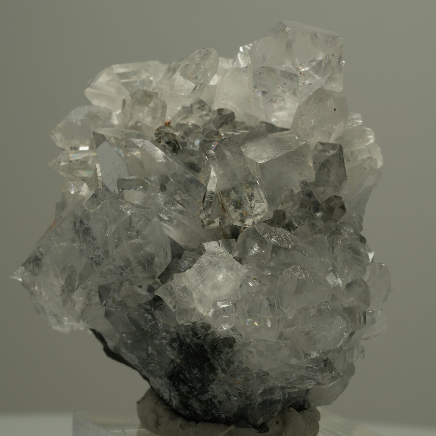 Starburst Quarz, Hämatit, Analcim, Calcit, Epidot, Matrix Streep Mine Namibia 47*45*28mm #14546
