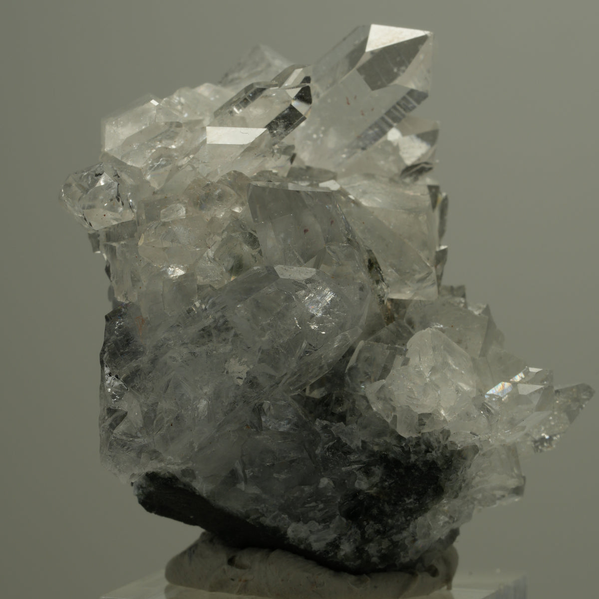 Starburst Quarz, Hämatit, Analcim, Calcit, Epidot, Matrix Streep Mine Namibia 47*45*28mm #14546