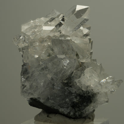 Starburst Quarz, Hämatit, Analcim, Calcit, Epidot, Matrix Streep Mine Namibia 47*45*28mm #14546