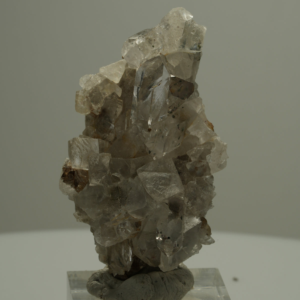 Hämatit Quarz, Calcit auf Matrix Streep Mine Namibia 55*30*18mm #14548