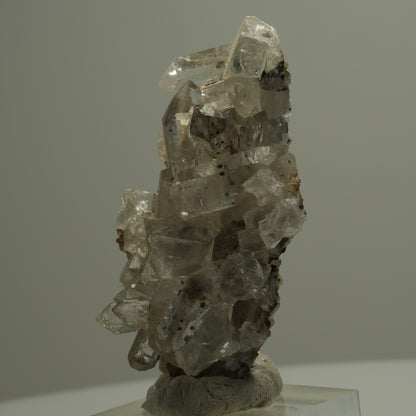Hämatit Quarz, Calcit auf Matrix Streep Mine Namibia 55*30*18mm #14548