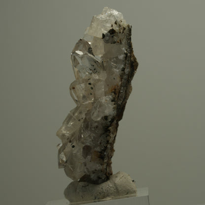 Hämatit Quarz, Calcit auf Matrix Streep Mine Namibia 55*30*18mm #14548