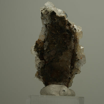 Hämatit Quarz, Calcit auf Matrix Streep Mine Namibia 55*30*18mm #14548