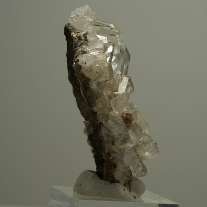 Hämatit Quarz, Calcit auf Matrix Streep Mine Namibia 55*30*18mm #14548