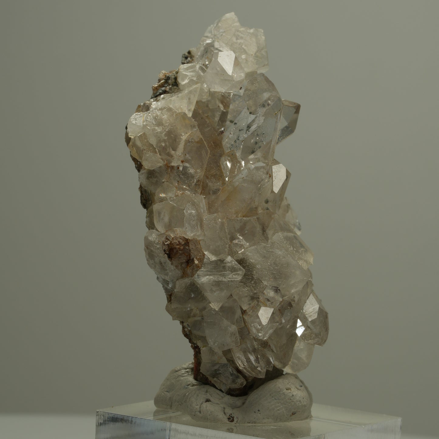 Hämatit Quarz, Calcit auf Matrix Streep Mine Namibia 55*30*18mm #14548