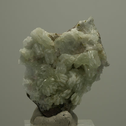 Harlekin Quarz, Prehnit, Epidot auf Matrix Streep Mine, Goboboseb, Namibia 42*40*14mm #14552