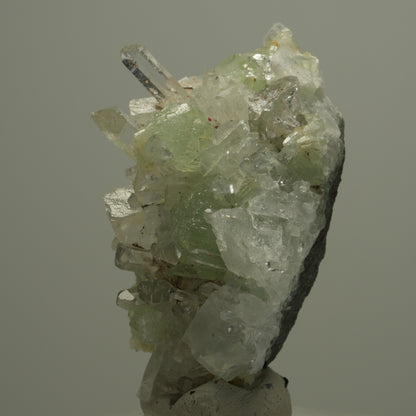Quarz, Prehnit, Analcim, Calcit Epidot auf Matrix Streep Mine Namibia 52*31*35mm #14553