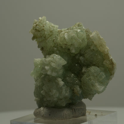 Prehnit, Quarz, Calcit, Epidot auf Matrix Streep Mine Namibia 38*37*27mm #14554