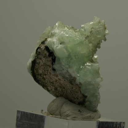 Prehnit, Quarz, Calcit, Epidot auf Matrix Streep Mine Namibia 38*37*27mm #14554