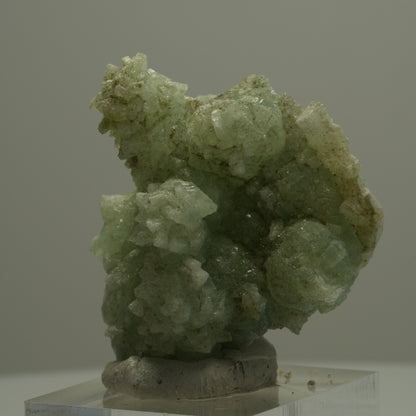 Prehnit, Quarz, Calcit, Epidot auf Matrix Streep Mine Namibia 38*37*27mm #14554