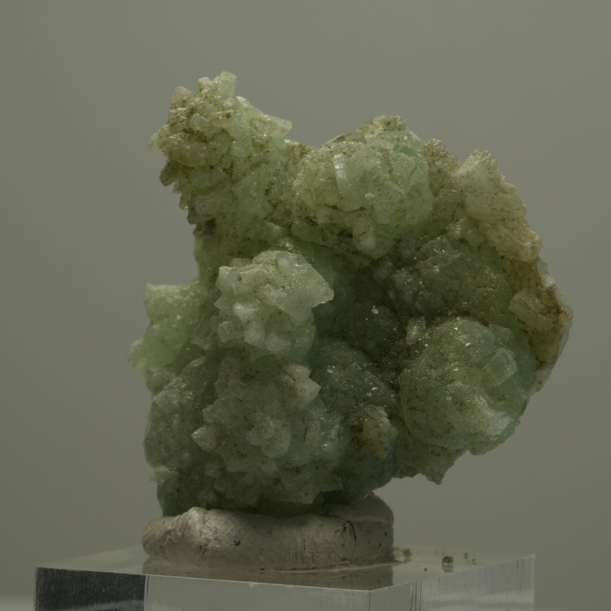 Prehnit, Quarz, Calcit, Epidot auf Matrix Streep Mine Namibia 38*37*27mm #14554