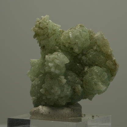 Prehnit, Quarz, Calcit, Epidot auf Matrix Streep Mine Namibia 38*37*27mm #14554