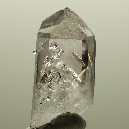 Enhydro Skelett Phantom Amethyst Spitze, 3x Blase Streep Mine Namibia 46*23*15mm #14565