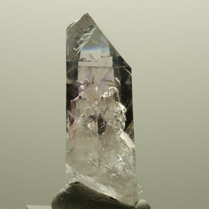 Enhydro Skelett Phantom Amethyst Spitze, 3x Blase Streep Mine Namibia 46*23*15mm #14565