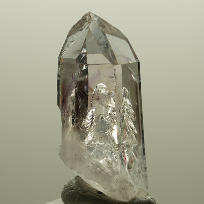 Enhydro Skelett Phantom Amethyst Spitze, 3x Blase Streep Mine Namibia 46*23*15mm #14565