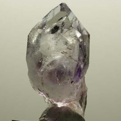 Enhydro Phantom Amethyst Spitze mit Hämatit, 1x Blase Streep Mine, Namibia 54*30*22mm #14568