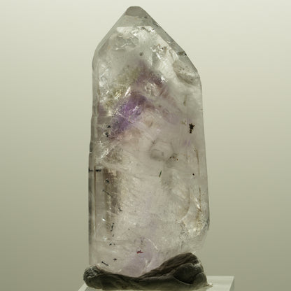 Harlekin Phantom Amethyst mit Analcim Streep Mine, Goboboseb, Namibia 54*24*14mm #14569