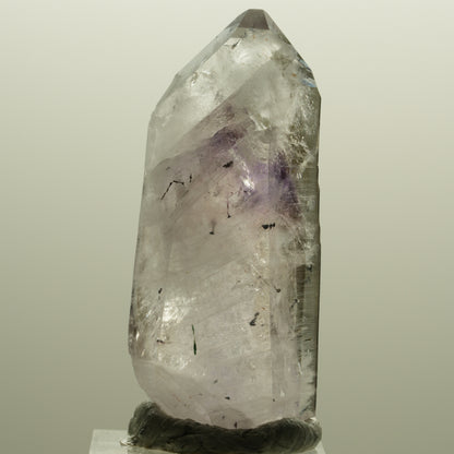 Harlekin Phantom Amethyst mit Analcim Streep Mine, Goboboseb, Namibia 54*24*14mm #14569