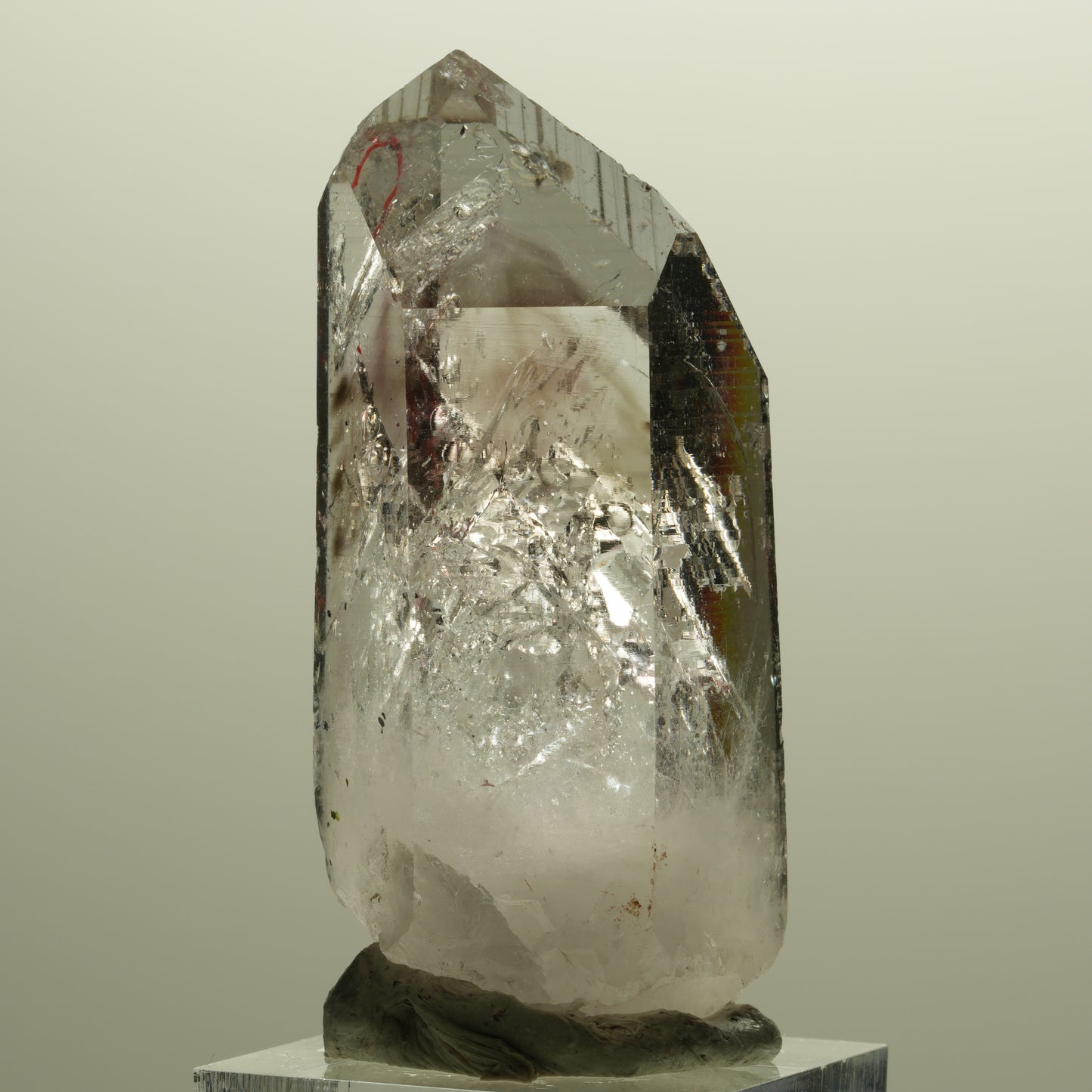 Enhydro Lemurian Phantom Amethyst, 6x Blase + Partikel Streep Mine, Namibia 56*25*24mm #14570