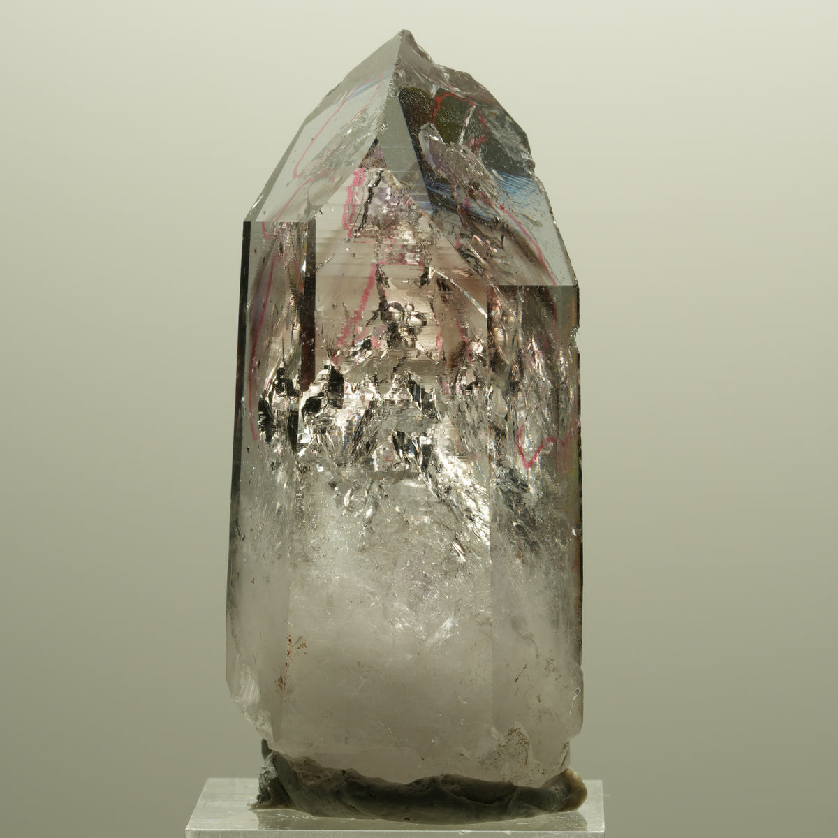 Enhydro Lemurian Phantom Amethyst, 6x Blase + Partikel Streep Mine, Namibia 56*25*24mm #14570