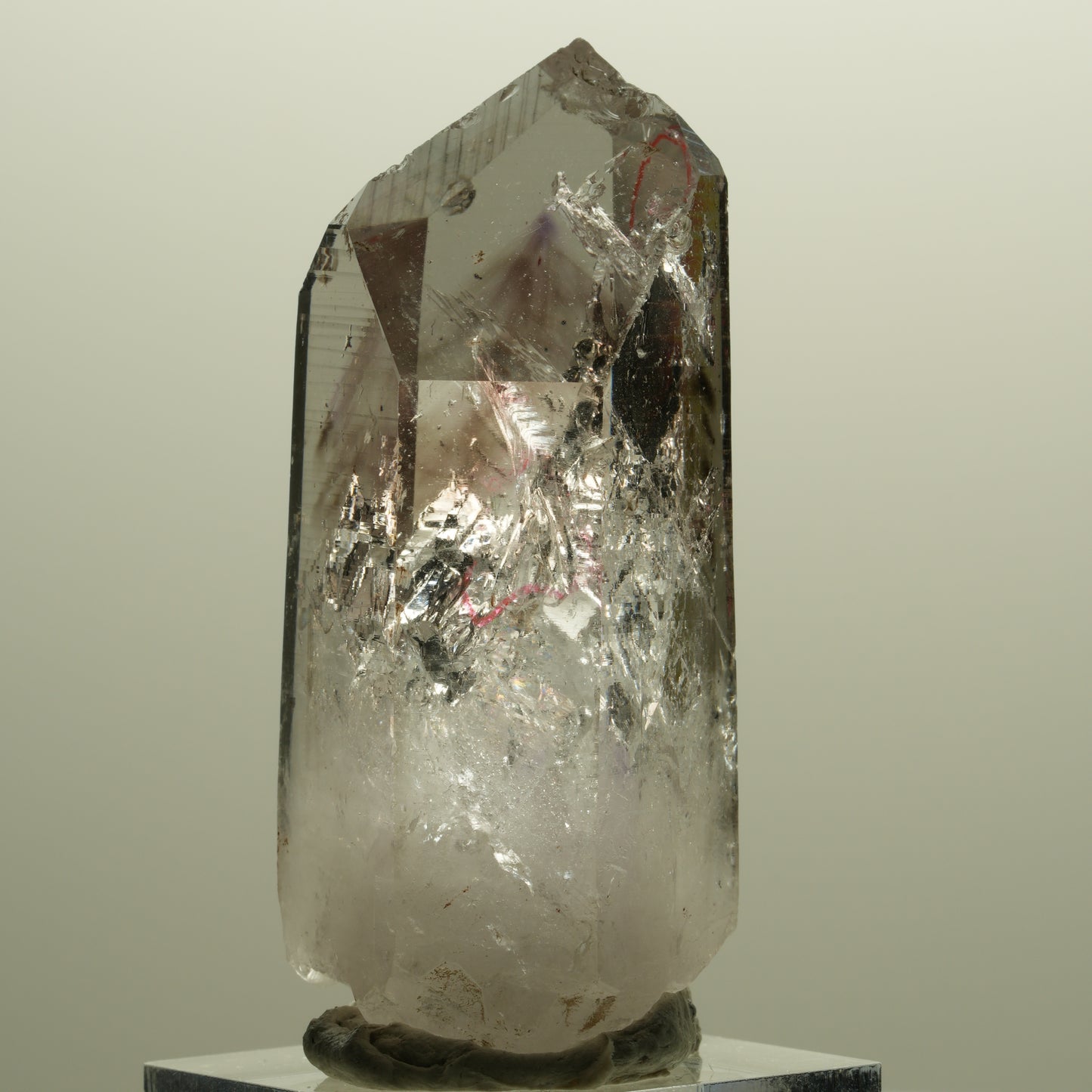 Enhydro Lemurian Phantom Amethyst, 6x Blase + Partikel Streep Mine, Namibia 56*25*24mm #14570